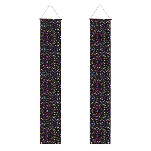 Helles, schönes, buntes Kunstdruck-Banner für Abschlussfeiern, Veranda – vielseitige, langlebige Party-Dekorationen, perfekt für Haustür, Terrasse und Wand Helles, schönes, buntes Kunstdruck-Banner für Abschlussfeiern, Veranda – vielseitige, langlebige Party-Dekorationen, perfekt für Haustür, Terrasse und Wand von JaoXer