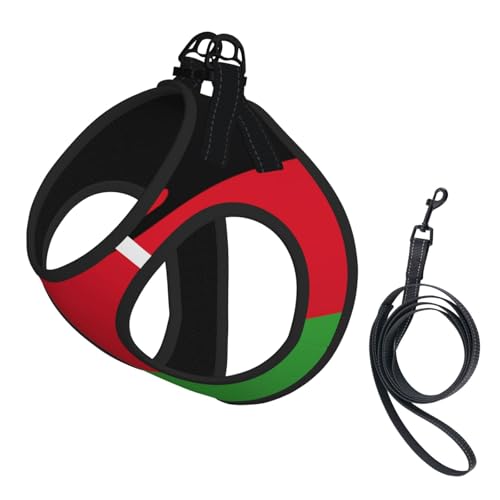 Hundegeschirr für kleine Haustiere, kleine Größe, Flagge von Malawi, verstellbar, für Katzen und Hunde, perfekt für Spaziergänge im Freien Hundegeschirr für kleine Haustiere, kleine Größe, Flagge von Malawi, verstellbar, für Katzen und Hunde, perfekt für Spaziergänge im Freien von JaoXer