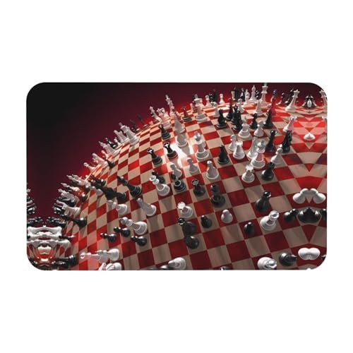 International Chess Kieselgur Matte – Bad, Dusche, saugfähig, Badezimmer-Bodenteppich – Eingang, Willkommens-Teppich, Schlafzimmer Gummi-Teppich International Chess Kieselgur Matte – Bad, Dusche, saugfähig, Badezimmer-Bodenteppich – Eingang, Willkommens-Teppich, Schlafzimmer Gummi-Teppich von JaoXer
