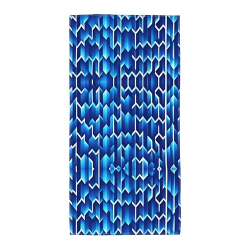 JaoXer 30,5 x 61 cm Strand-Pool-Handtuch für Damen und Herren – leicht, wiederverwendbar, My Eyes are Blurry Print Handtuch für Bad, Fitnessstudio, Reisen, Sport von JaoXer