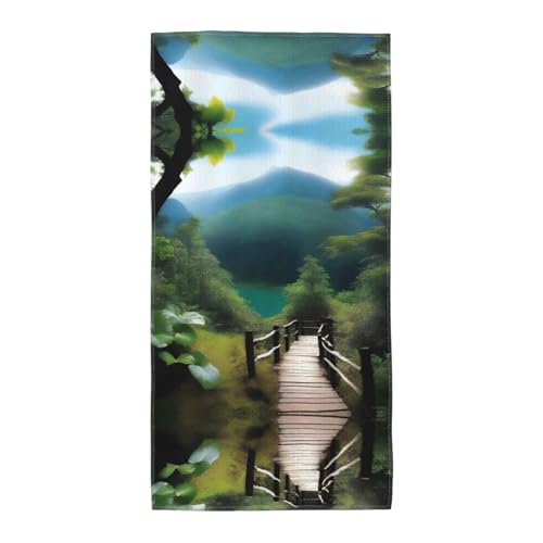 JaoXer 30,5 x 61 cm Strand-Pool-Handtuch für Damen und Herren – leicht, wiederverwendbar, ein Natur-Abenteuer-Handtuch für Bad, Fitnessstudio, Reisen, Sport JaoXer 30,5 x 61 cm Strand-Pool-Handtuch für Damen und Herren – leicht, wiederverwendbar, ein Natur-Abenteuer-Handtuch für Bad, Fitnessstudio, Reisen, Sport von JaoXer
