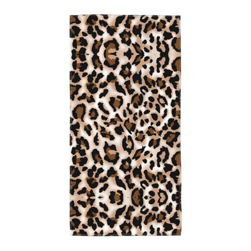 JaoXer 30,5 x 61 cm Strand-Pool-Handtuch für Damen und Herren – leichtes, wiederverwendbares Handtuch mit Leopardenmuster für Bad, Fitnessstudio, Reisen, Sport JaoXer 30,5 x 61 cm Strand-Pool-Handtuch für Damen und Herren – leichtes, wiederverwendbares Handtuch mit Leopardenmuster für Bad, Fitnessstudio, Reisen, Sport von JaoXer