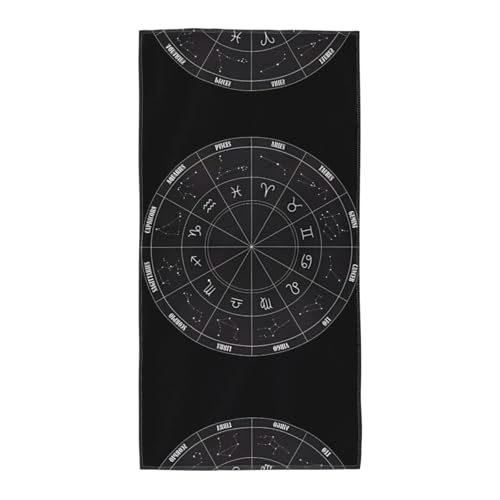 JaoXer 30,5 x 61 cm Strand-Pool-Handtuch für Damen und Herren – leichtes, wiederverwendbares Handtuch mit Sternzeichen-Motiv für Bad, Fitnessstudio, Reisen, Sport JaoXer 30,5 x 61 cm Strand-Pool-Handtuch für Damen und Herren – leichtes, wiederverwendbares Handtuch mit Sternzeichen-Motiv für Bad, Fitnessstudio, Reisen, Sport von JaoXer