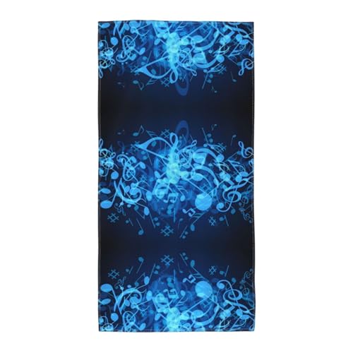 JaoXer 30,5 x 61 cm Strand-Pool-Handtuch für Damen und Herren – leichtes, wiederverwendbares blaues Handtuch mit Musiknoten für Bad, Fitnessstudio, Reisen, Sport JaoXer 30,5 x 61 cm Strand-Pool-Handtuch für Damen und Herren – leichtes, wiederverwendbares blaues Handtuch mit Musiknoten für Bad, Fitnessstudio, Reisen, Sport von JaoXer