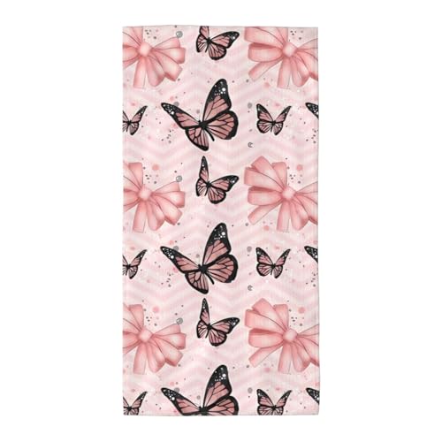 JaoXer 35,1 x 69,8 cm Strand-Pool-Handtuch für Damen und Herren – leichtes, wiederverwendbares Handtuch mit Schmetterlings-Aufdruck für Bad, Fitnessstudio, Reisen, Sport JaoXer 35,1 x 69,8 cm Strand-Pool-Handtuch für Damen und Herren – leichtes, wiederverwendbares Handtuch mit Schmetterlings-Aufdruck für Bad, Fitnessstudio, Reisen, Sport von JaoXer