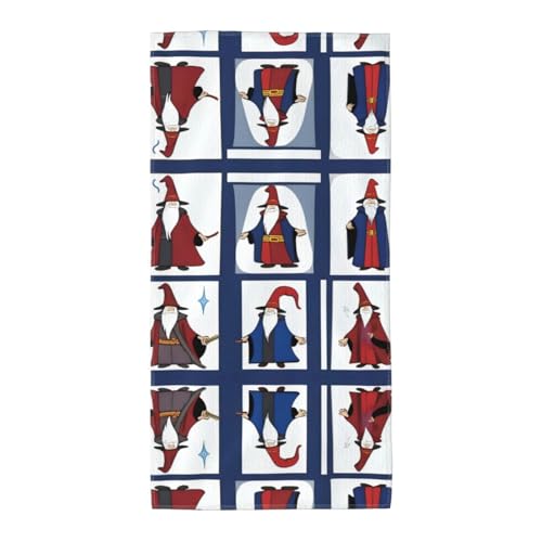 JaoXer 35,1 x 69,8 cm Strand-Pool-Handtuch für Damen und Herren – leichtes, wiederverwendbares HexingHour-Handtuch für Bad, Fitnessstudio, Reisen, Sport von JaoXer