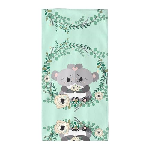 JaoXer 35,1 x 69,8 cm Strand-Pool-Handtuch für Männer und Frauen, leicht, wiederverwendbar, Koala-Druck, Handtuch für Bad, Fitnessstudio, Reisen, Sport JaoXer 35,1 x 69,8 cm Strand-Pool-Handtuch für Männer und Frauen, leicht, wiederverwendbar, Koala-Druck, Handtuch für Bad, Fitnessstudio, Reisen, Sport von JaoXer
