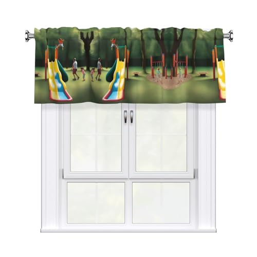 JaoXer A Outdoor Fun Print Vorhang Volant 137,2 x 45,7 cm – Fensterdekoration für Heimdekoration – perfekt für Badezimmer, Waschküche JaoXer A Outdoor Fun Print Vorhang Volant 137,2 x 45,7 cm – Fensterdekoration für Heimdekoration – perfekt für Badezimmer, Waschküche von JaoXer