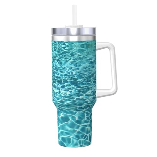 JaoXer Ice Bully Trinkbecher mit Wasserdruck, Edelstahl, isoliert, mit Griff und Strohhalm, perfekt für Reisen und Sport, 1,2 l JaoXer Ice Bully Trinkbecher mit Wasserdruck, Edelstahl, isoliert, mit Griff und Strohhalm, perfekt für Reisen und Sport, 1,2 l von JaoXer
