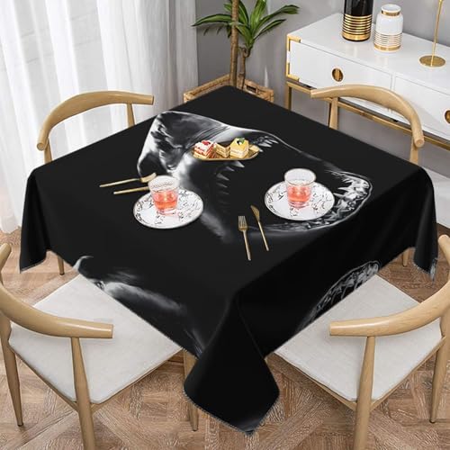 JaoXer Quadratische Tischdecke mit Hai-Aufdruck – perfekt für drinnen und draußen, Esstisch, Couchtisch und Bürokonferenzen JaoXer Quadratische Tischdecke mit Hai-Aufdruck – perfekt für drinnen und draußen, Esstisch, Couchtisch und Bürokonferenzen von JaoXer