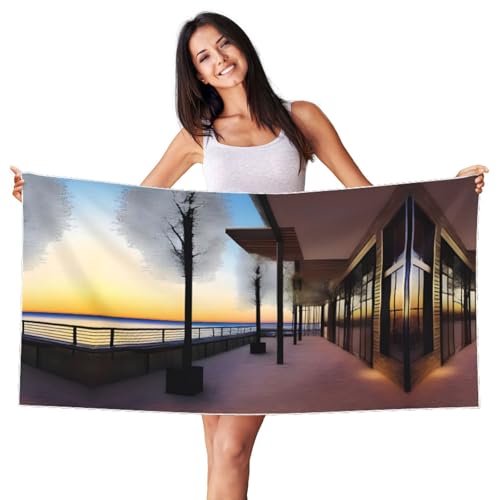 JaoXer Samt-Strandtuch, Motiv: Weißer Silberfuchs – ChillingChills Druck, weiches Handtuch für Zuhause, Reisen, Schwimmbad, Sonnenbaden, Fitnessstudio JaoXer Samt-Strandtuch, Motiv: Weißer Silberfuchs – ChillingChills Druck, weiches Handtuch für Zuhause, Reisen, Schwimmbad, Sonnenbaden, Fitnessstudio von JaoXer