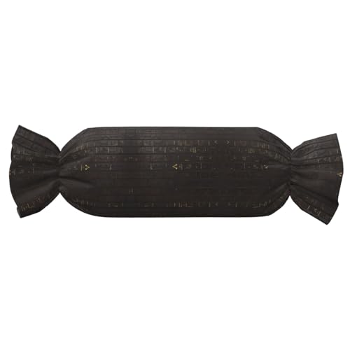 JaoXer 【Süßigkeitenförmiges zylindrisches Kissen】Verstellbare Nackenstütze, Plüsch-Körperkissen mit weichem altägyptischen Hieroglyphen-Druckdesign JaoXer 【Süßigkeitenförmiges zylindrisches Kissen】Verstellbare Nackenstütze, Plüsch-Körperkissen mit weichem altägyptischen Hieroglyphen-Druckdesign von JaoXer