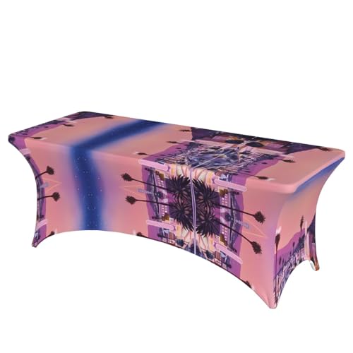 JaoXer The Old Hollywood Print Rectangle Tablecloth - Wipeable, Stretchy, Durable Patio Banquet Table Cover for Indoor & Outdoor Use JaoXer The Old Hollywood Print Rectangle Tablecloth - Wipeable, Stretchy, Durable Patio Banquet Table Cover for Indoor & Outdoor Use von JaoXer