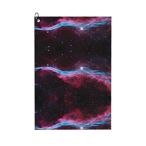 JaoXer Universe Galaxy Print Golf Club Handtuch für Männer & Frauen - Tragbar mit Karabinerhaken - Perfekt für Sport, Yoga, Fitnessstudio, Strand JaoXer Universe Galaxy Print Golf Club Handtuch für Männer & Frauen - Tragbar mit Karabinerhaken - Perfekt für Sport, Yoga, Fitnessstudio, Strand von JaoXer