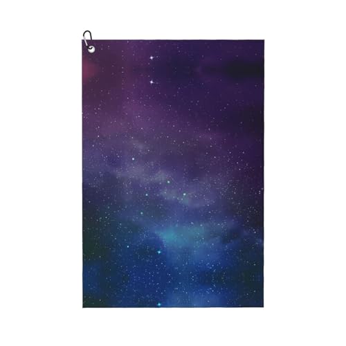 JaoXer Universum mit Sternen und Galaxie Interstellar Print Golf Club Handtuch für Männer & Frauen - Tragbar mit Karabiner Clip - Perfekt für Sport, Yoga, Fitnessstudio, Strand JaoXer Universum mit Sternen und Galaxie Interstellar Print Golf Club Handtuch für Männer & Frauen - Tragbar mit Karabiner Clip - Perfekt für Sport, Yoga, Fitnessstudio, Strand von JaoXer