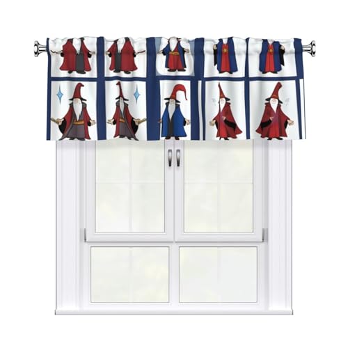 JaoXer WitchingHour Vorhang mit Druck, 137,2 x 45,7 cm, Fensterdekoration für Heimdekoration, perfekt für Badezimmer, Waschküche JaoXer WitchingHour Vorhang mit Druck, 137,2 x 45,7 cm, Fensterdekoration für Heimdekoration, perfekt für Badezimmer, Waschküche von JaoXer