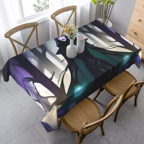 JaoXer WraithsAndWitches Tischdecke, rechteckig, waschbar, klassische Küchendekoration für Esstisch, Tischplatte, Party-Tischdecken JaoXer WraithsAndWitches Tischdecke, rechteckig, waschbar, klassische Küchendekoration für Esstisch, Tischplatte, Party-Tischdecken von JaoXer