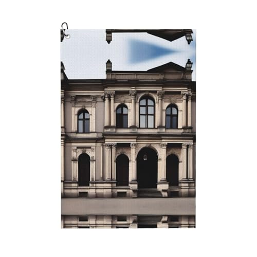 JaoXer aOld Architecture Print Golfschlägerhandtuch für Männer & Frauen - Tragbar mit Karabinerhaken - Perfekt für Sport, Yoga, Fitnessstudio, Strand JaoXer aOld Architecture Print Golfschlägerhandtuch für Männer & Frauen - Tragbar mit Karabinerhaken - Perfekt für Sport, Yoga, Fitnessstudio, Strand von JaoXer