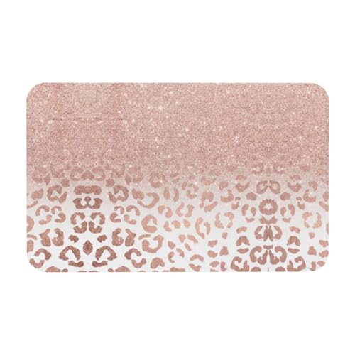 Kieselgur Matte in Roségold, glitzernd, für Bad, Dusche, saugfähig, Badezimmerteppich, Eingangsbereich, Schlafzimmer, Gummi-Teppich Kieselgur Matte in Roségold, glitzernd, für Bad, Dusche, saugfähig, Badezimmerteppich, Eingangsbereich, Schlafzimmer, Gummi-Teppich von JaoXer