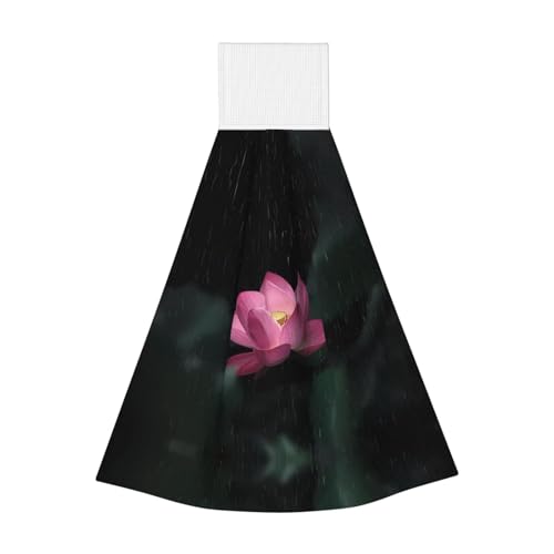 Lotusblüte Korallen-Samt Handtücher zum Aufhängen – schnell trocknende Reinigungstücher für Küche, Bad, Camping und mehr Lotusblüte Korallen-Samt Handtücher zum Aufhängen – schnell trocknende Reinigungstücher für Küche, Bad, Camping und mehr von JaoXer