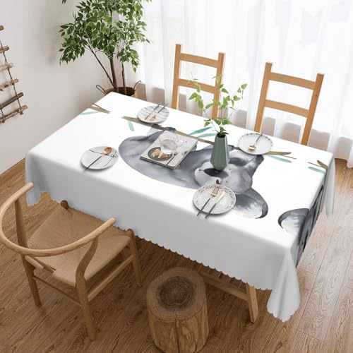 Lustige Koalas quadratische Spitzentischdecke – klassische Schneiderei für Esstische, Couchtische und Urlaubspartys Lustige Koalas quadratische Spitzentischdecke – klassische Schneiderei für Esstische, Couchtische und Urlaubspartys von JaoXer