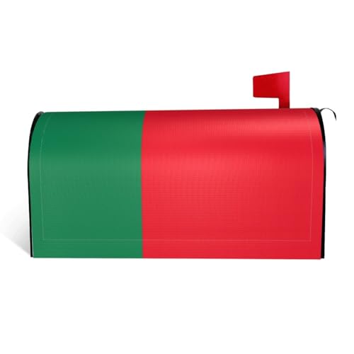 Magnetische Briefkastenabdeckung mit Flagge von Benin, personalisierbar, reflektierend, 64,8 x 53,3 cm, Briefkastenabdeckung für Outdoor-Gartendekoration von JaoXer