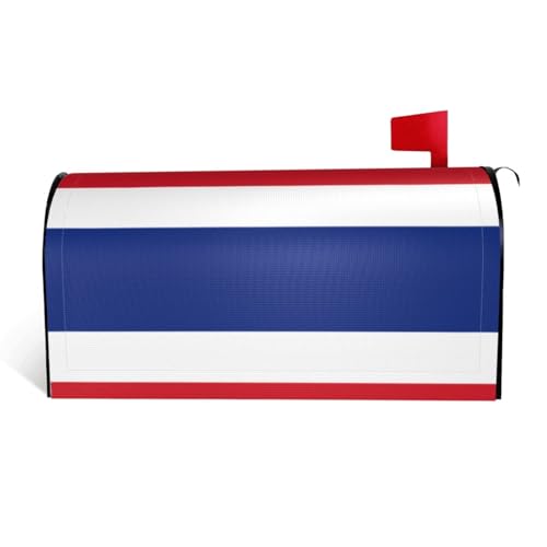 Magnetische Briefkastenabdeckung mit Flagge von Costa Rica, personalisierbar, reflektierend, 53,3 x 45,7 cm, Briefkastenabdeckung für Outdoor-Gartendekoration von JaoXer