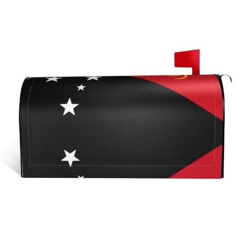 Magnetische Briefkastenabdeckung mit Papua-Neuguinea-Druck, personalisierbar, reflektierend, 53,3 x 45,7 cm, Briefkastenabdeckung für Outdoor-Gartendekoration von JaoXer