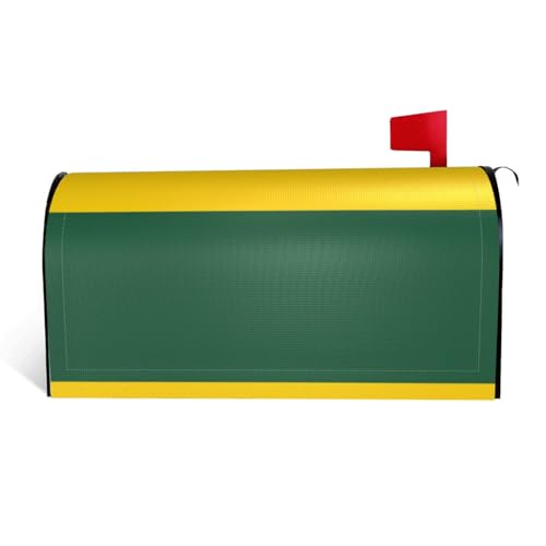 Magnetische Briefkastenabdeckung mit Ruanda-Motiv, personalisierbar, reflektierend, 53,3 x 45,7 cm, Briefkastenabdeckung für Outdoor-Gartendekoration von JaoXer