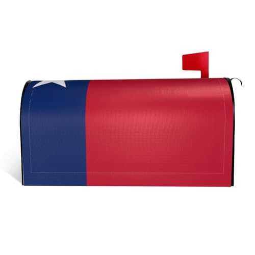 Magnetische Briefkastenabdeckung mit Texas-Motiv, personalisierbar, reflektierend, 64,8 x 53,3 cm, Briefkastenabdeckung für Outdoor-Gartendekoration von JaoXer