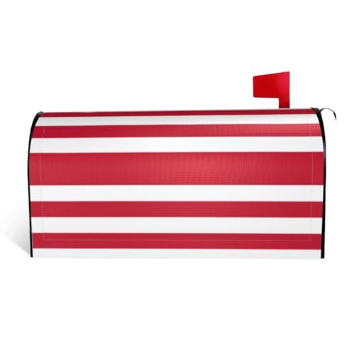 Magnetische Briefkastenabdeckung mit liberianischer Flagge, personalisierbar, reflektierend, 53,3 x 45,7 cm, Briefkastenabdeckung für Outdoor-Gartendekoration von JaoXer