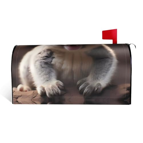 Magnetische Briefkastenabdeckung mit süßem Koala-Druck, personalisierbar, reflektierend, 64,8 x 53,3 cm, Briefkastenabdeckung für Outdoor-Gartendekoration von JaoXer