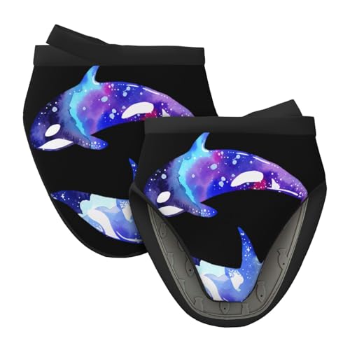 Mini-Silikon-Ofenhandschuhe, Topflappen-Set – Orca-Killer-Wal-Druck, hitzebeständig, ideal zum Backen, Kochen und Camping, 2 Stück Mini-Silikon-Ofenhandschuhe, Topflappen-Set – Orca-Killer-Wal-Druck, hitzebeständig, ideal zum Backen, Kochen und Camping, 2 Stück von JaoXer