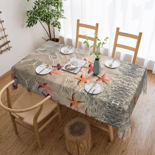 Ocean Seestern quadratische Spitzentischdecke – klassische Schneiderei für Esstische, Couchtische und Feiertagsfeiern Ocean Seestern quadratische Spitzentischdecke – klassische Schneiderei für Esstische, Couchtische und Feiertagsfeiern von JaoXer