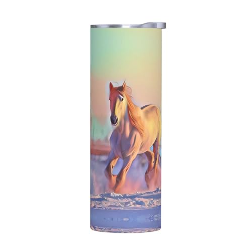 Ohne Zubehör Edelstahlbecher mit Deckel, 590 ml, isoliert, perfekt für Sport, Büro und Zuhause Ohne Zubehör Edelstahlbecher mit Deckel, 590 ml, isoliert, perfekt für Sport, Büro und Zuhause von JaoXer