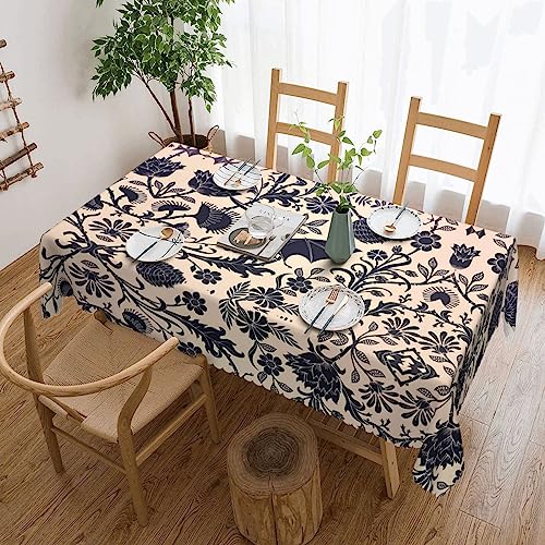 Quadratische Tischdecke mit Fledermausmuster – klassische Schneiderei für Esstische, Couchtische und Feiertagsfeiern Quadratische Tischdecke mit Fledermausmuster – klassische Schneiderei für Esstische, Couchtische und Feiertagsfeiern von JaoXer