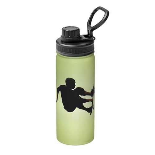 Skateboard 510.3 g Sport Isolierter Wasserkocher - Doppelwandige Thermoskanne für heiße und kalte Getränke - Perfekt für Reisen, Camping Skateboard 510.3 g Sport Isolierter Wasserkocher - Doppelwandige Thermoskanne für heiße und kalte Getränke - Perfekt für Reisen, Camping von JaoXer