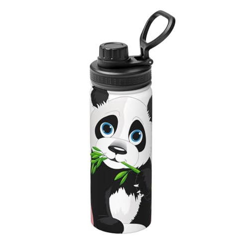 Süßer Panda 510.3 g Sport Isolierter Wasserkocher - Doppelwandige Thermoskanne für heiße und kalte Getränke - Perfekt für Reisen, Camping Süßer Panda 510.3 g Sport Isolierter Wasserkocher - Doppelwandige Thermoskanne für heiße und kalte Getränke - Perfekt für Reisen, Camping von JaoXer