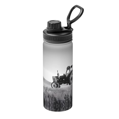 Traktor Agriculture Tranquil Sport Isolierter Wasserkocher, doppelwandige Thermoskanne für heiße und kalte Getränke, perfekt für Reisen, Camping Traktor Agriculture Tranquil Sport Isolierter Wasserkocher, doppelwandige Thermoskanne für heiße und kalte Getränke, perfekt für Reisen, Camping von JaoXer