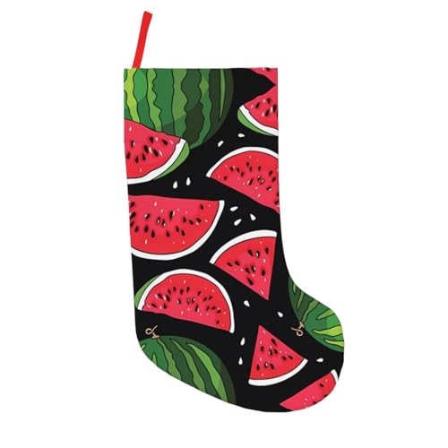 Weihnachtsstrümpfe mit Wassermelone, 45,7 cm, Weihnachtsdekoration, personalisierte Geschenktüte für glückliche jährliche Zeremonien Weihnachtsstrümpfe mit Wassermelone, 45,7 cm, Weihnachtsdekoration, personalisierte Geschenktüte für glückliche jährliche Zeremonien von JaoXer