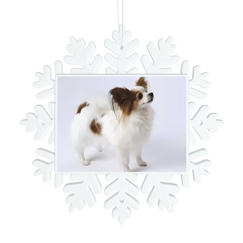 Weiße Papillon-Schneeflocken-Dekorationen – Winter Weihnachten hängen für Weihnachtsbaum, Urlaub Hochzeit Party Schilder, Tischdekoration Weiße Papillon-Schneeflocken-Dekorationen – Winter Weihnachten hängen für Weihnachtsbaum, Urlaub Hochzeit Party Schilder, Tischdekoration von JaoXer