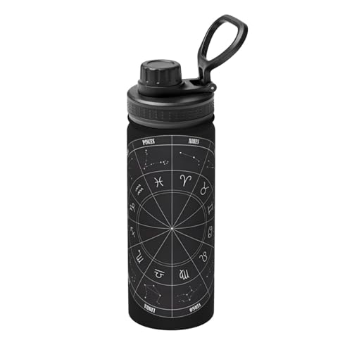 Zodiac Constellation Space 530 ml Sport Isolierter Wasserkocher – doppelwandige Thermoskanne für heiße und kalte Getränke – perfekt für Reisen, Camping Zodiac Constellation Space 530 ml Sport Isolierter Wasserkocher – doppelwandige Thermoskanne für heiße und kalte Getränke – perfekt für Reisen, Camping von JaoXer