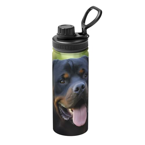 rottweiler Wallpaper 510.3 g Sport Isolierter Wasserkocher - Doppelwandige Thermoskanne für heiße und kalte Getränke - Perfekt für Reisen, Camping rottweiler Wallpaper 510.3 g Sport Isolierter Wasserkocher - Doppelwandige Thermoskanne für heiße und kalte Getränke - Perfekt für Reisen, Camping von JaoXer