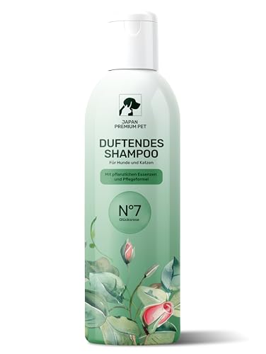 Aroma-Shampoo mit Balsam und Perlenprotein für intensiven Glanz für Katzen und Hunde. Rosenduft. 275 ml. Aroma-Shampoo mit Balsam und Perlenprotein für intensiven Glanz für Katzen und Hunde. Rosenduft. 275 ml. von Japan Premium Pet