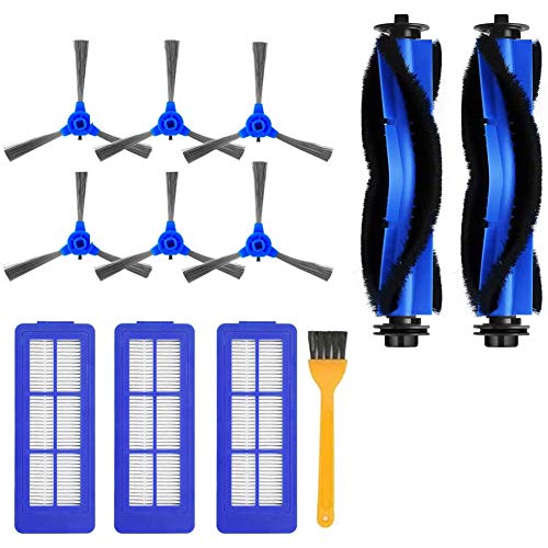 Jaqperd Set für RoboVac 11S MAX, RoboVac 30C MAX, RoboVac G10, RoboVac G30, Edge-13 StüCke Teil BüRsten Filter von Jaqperd