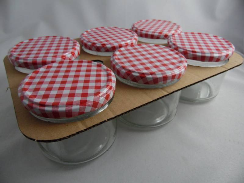 Einmachglas 6er Pack von Jar and More - Verallia Ukraine