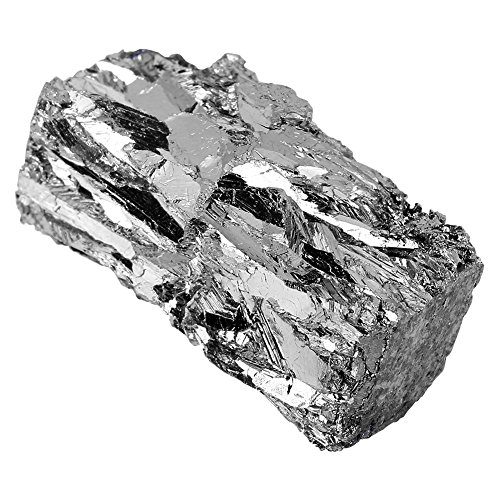 Wismut, 100 g 99,99% Wismut-Metall-Barrenblock Reiner Kristall zur Herstellung von Kristallen mit extrem hohem diamagnetischen Wert für elektronische Keramiklampen von Jarchii