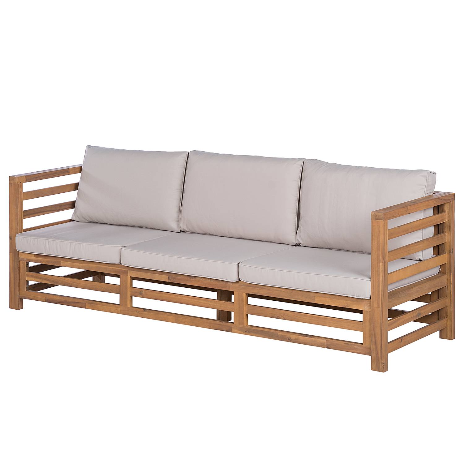 3-Sitzer Gartensofa Estela aus Akazie von Jardi