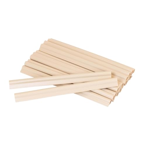 Jardinion Befestigungsclips Sichtschutz 20 STK Beige Klemmschienen zur Befestigung von Sichtschutzstreifen für Doppelstabmattenzaun Sichtschutz an Terrasse Gartenzaun Balkon von Jardinion