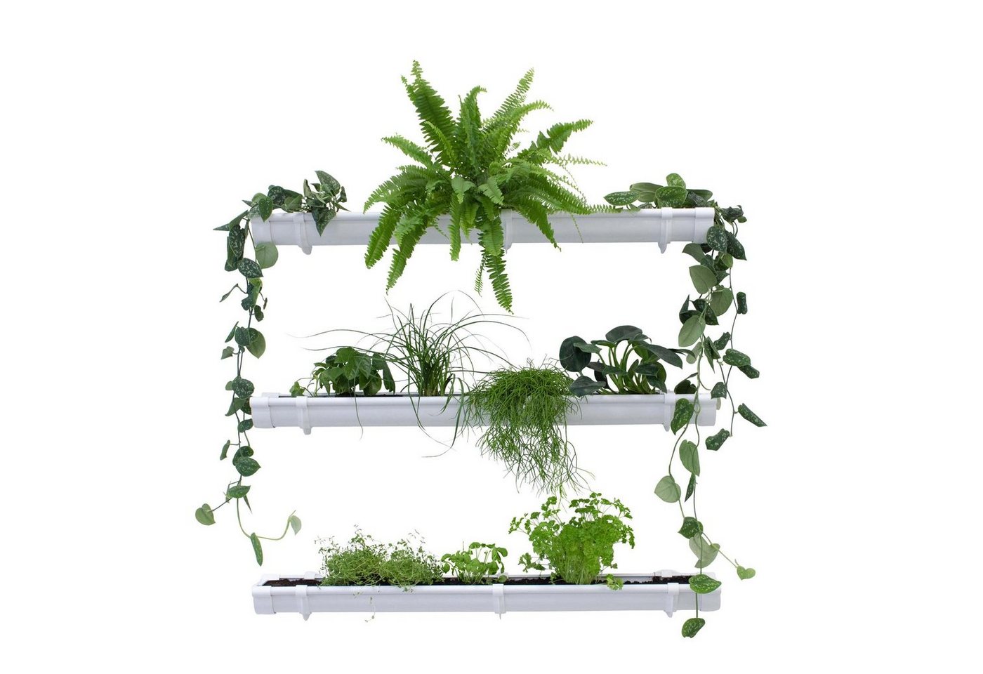 Jardinion Blumentopf (Grüne Pflanzenwand, Vertikaler Garten, 1 St), Platzsparende Gartengestaltung, Pflanzenregal für Innen und Außen von Jardinion